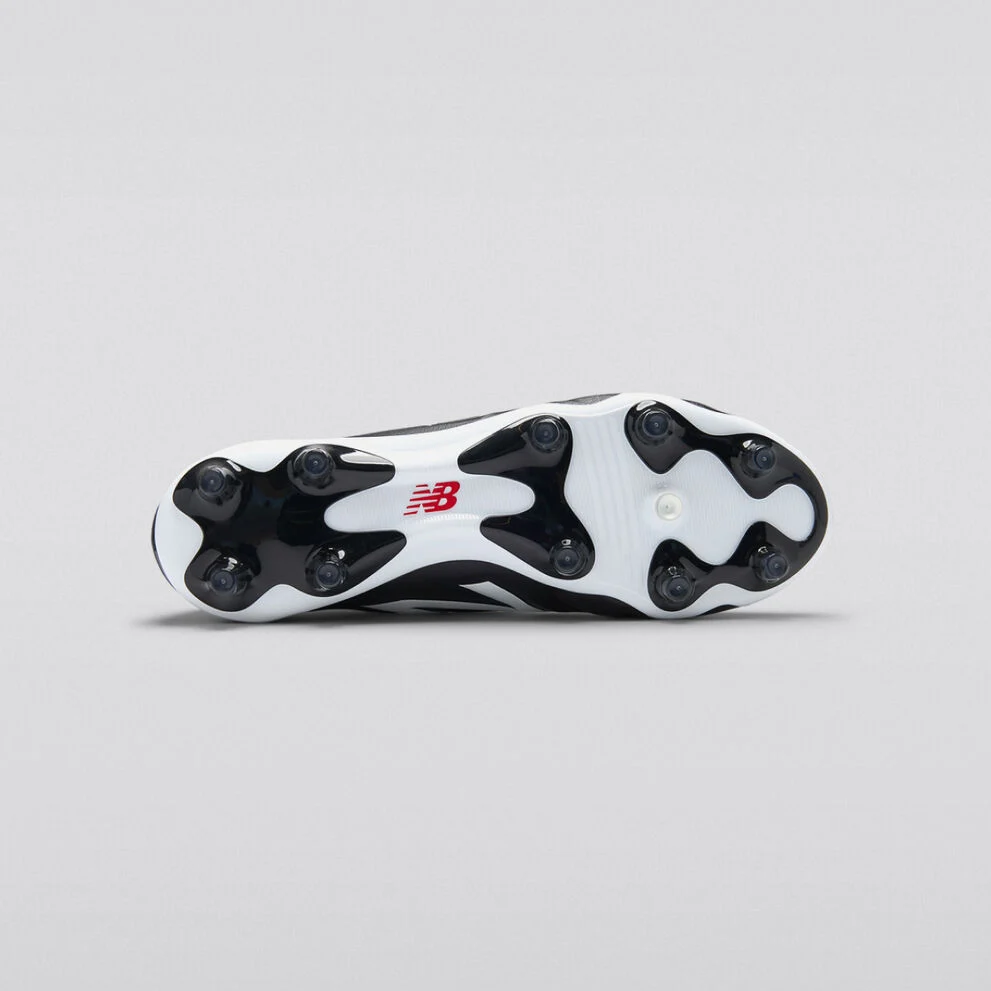 Cleats with white sole